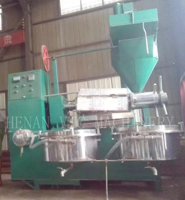 combined screw oil press machine